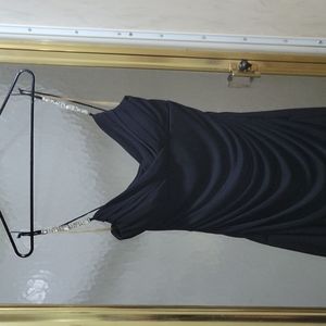 Black cocktail dress